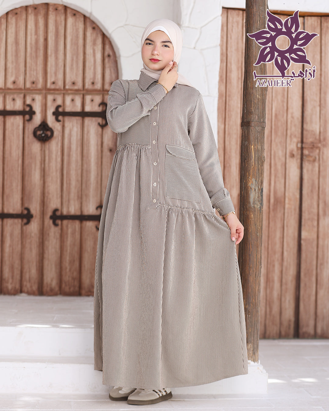 Gazania Flower Dress