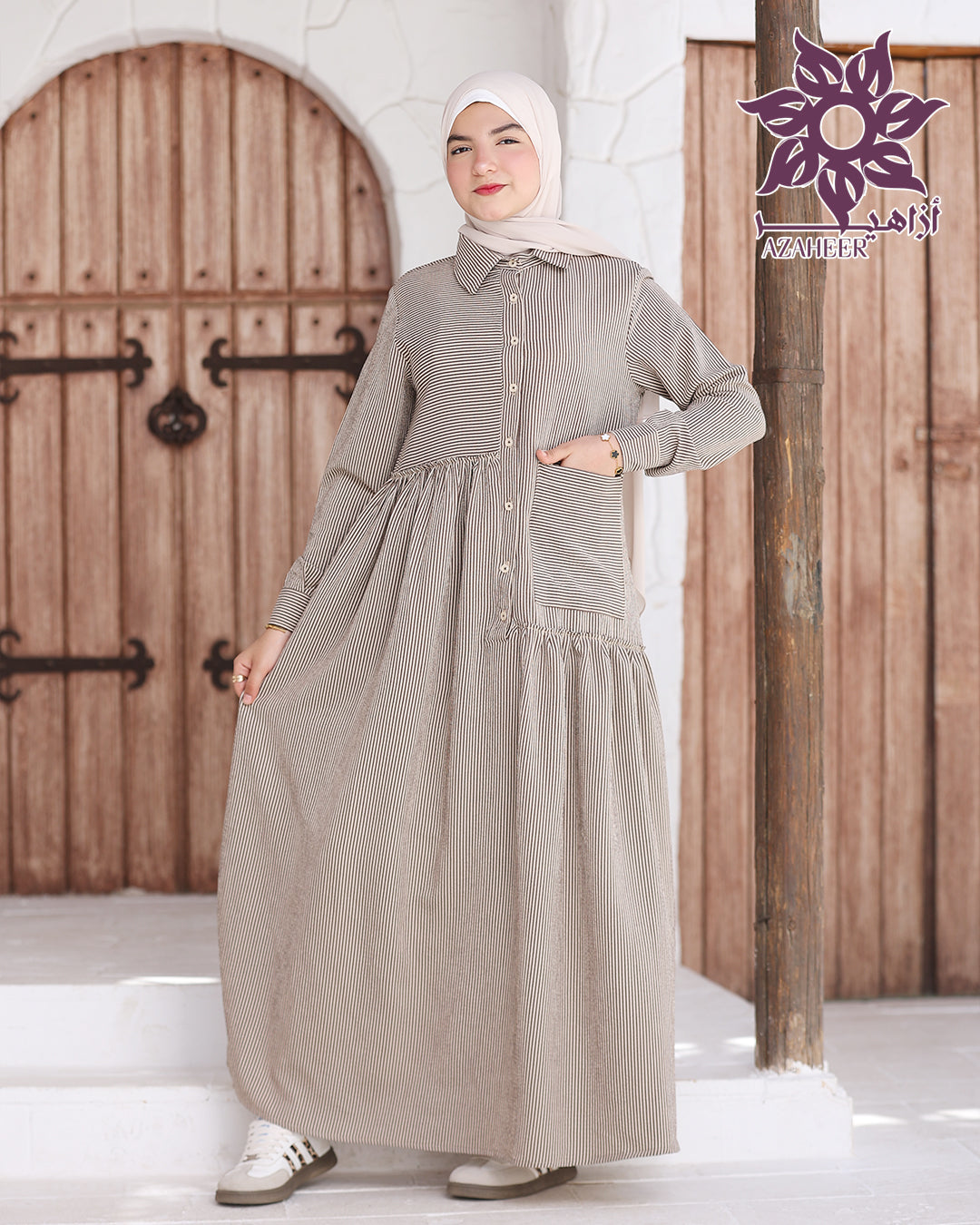 Gazania Flower Dress