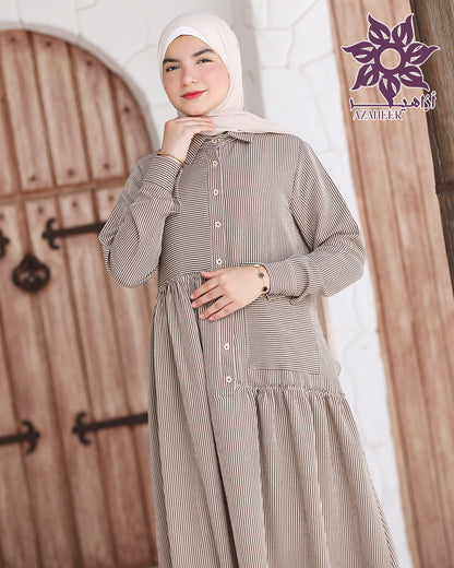 Gazania Flower Dress
