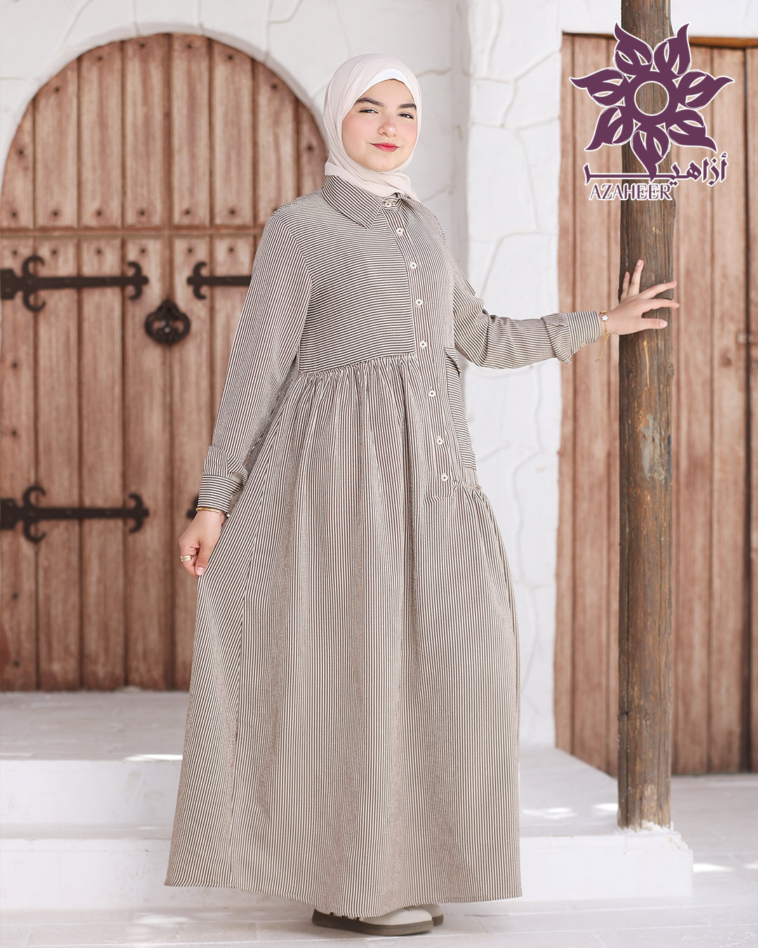 Gazania Flower Dress