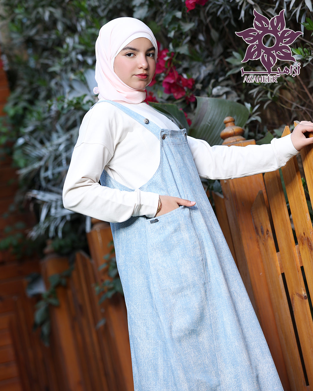 Bluebell Flower Overall Dress