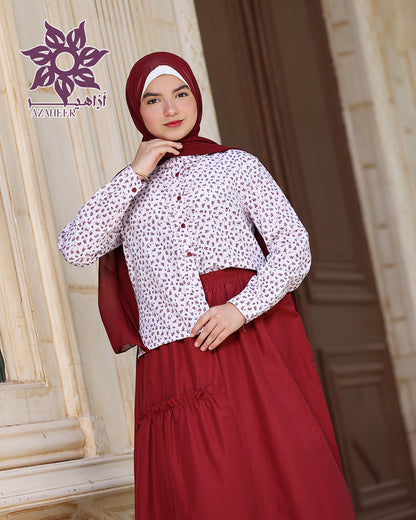 Flavidus Flower Chemise