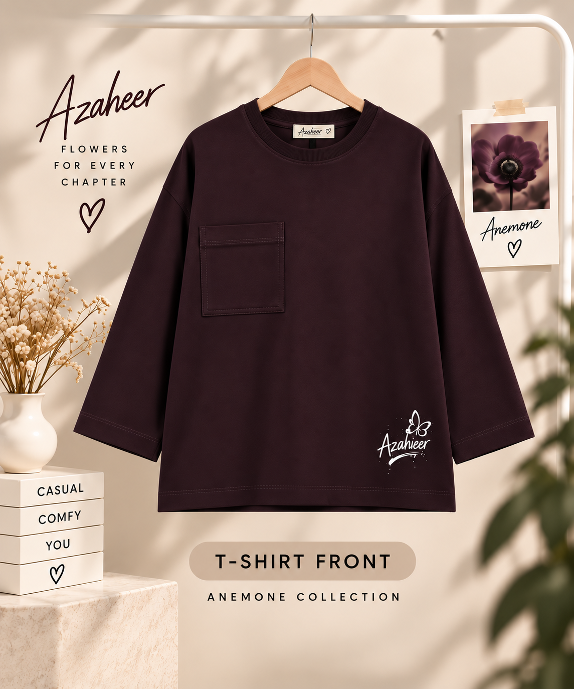 Anemone Flower T.shirt