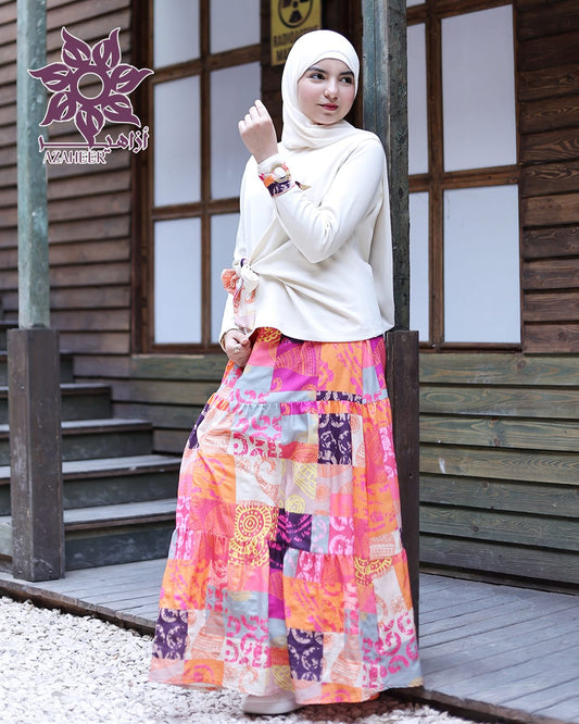 Zinnia Flower Skirt