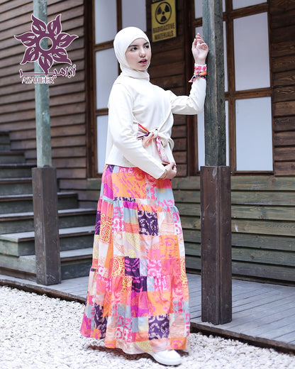 Zinnia Flower Skirt