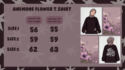 Anemone Flower T.shirt
