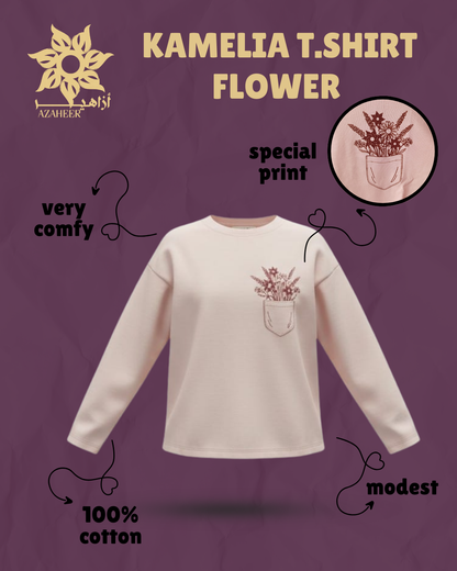 kamelia Flower T-shirt