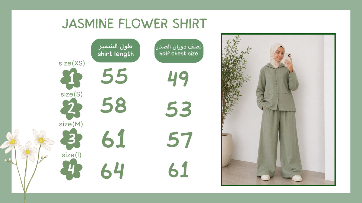 Jasmine Flower Shirt